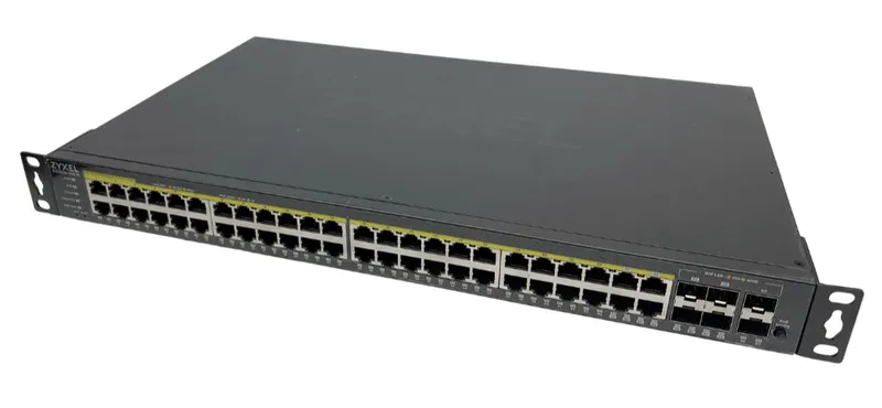 Коммутатор Zyxel GS2220-50HP 48-Port GbE Layer 2 Managed PoE Network Switch