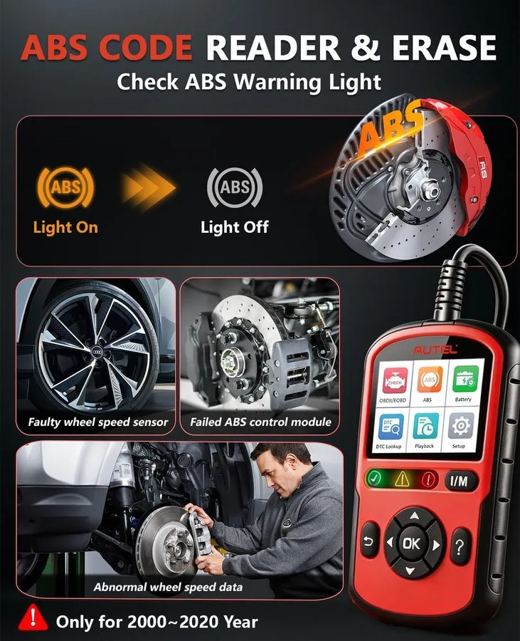 Диагностический сканер Autel OBD2 Scanner AutoLink AL549 Car Check Engine Code e