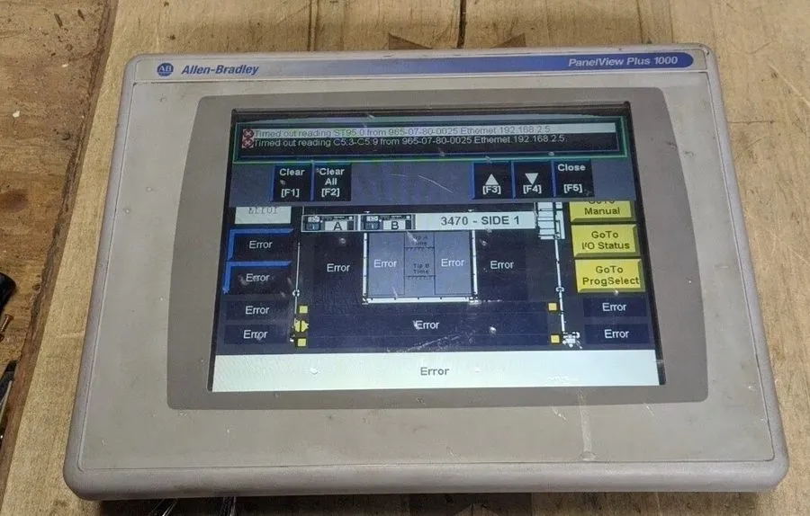 Панель оператора Allen Bradley 2711P-T10C4D1 Panelview Plus 1000 Touch Panel 24V