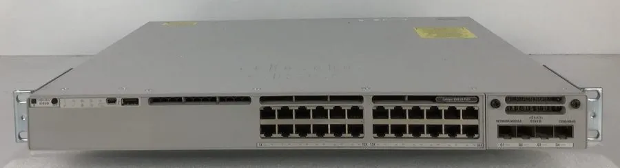 Коммутатор Cisco C9300-24P-E Cisco 24 port 3-layer POE core switch