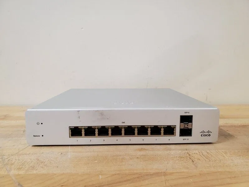 Коммутатор Meraki Cloud Managed MS220 8 Port Gigabit POE Switch