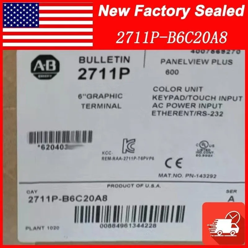 Панель оператора Allen-Bradley 2711P-B6C20A8 PanelView Plus Terminal