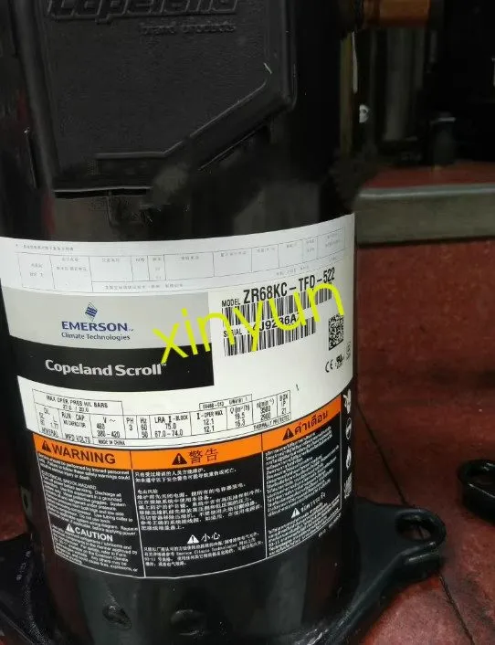Компрессор ZR68KC-TFD-522 COPELAND SCROLL COMPRESSOR