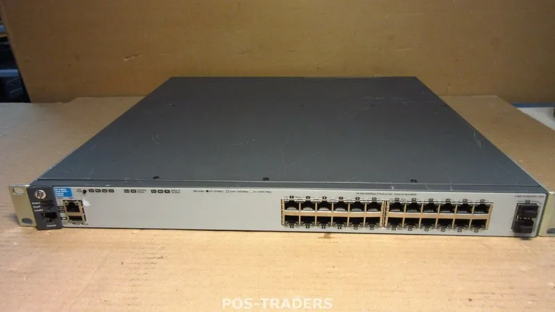 Коммутатор HP ProCurve J9575A 3800-24G-2SFP+ L4 24-Port Rack Mountable, Managed