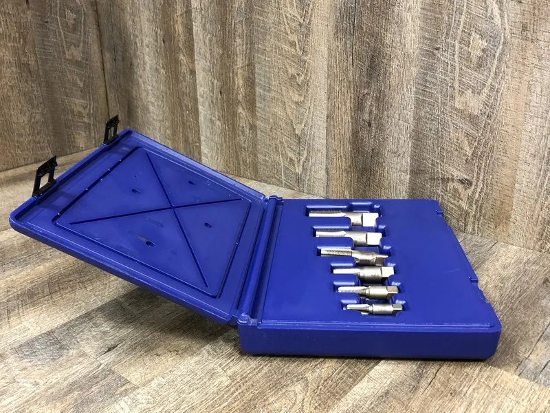 Режущий инструмент IRWIN HANSON 1921ZR TAP SET 1/8NPT-1” NPT Pipe Taps Set — фото лота 1