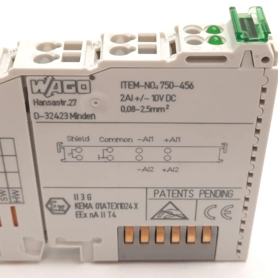 ПЛК WAGO 750-456 Analog Input PLC Module 750 456