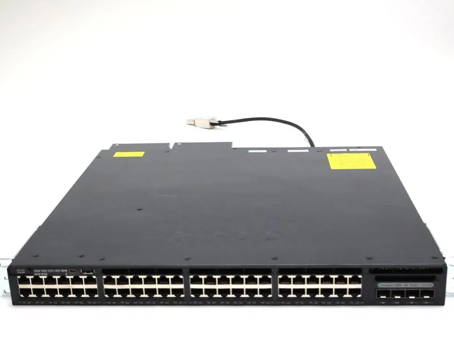 Коммутатор Cisco Catalyst 3650 48 Port Gigabit Switch PoE+ 1550W 2x10G WS-C3650-