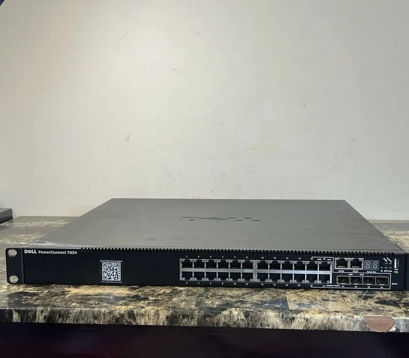 Коммутатор Dell PowerConnect 7024 24-Port Gigabit Network Switch