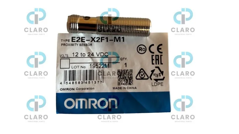 Датчик приближения Omron E2E-X2F1-M1 Inductive Proximity Sensor 2mm 12-24VDC PNP
