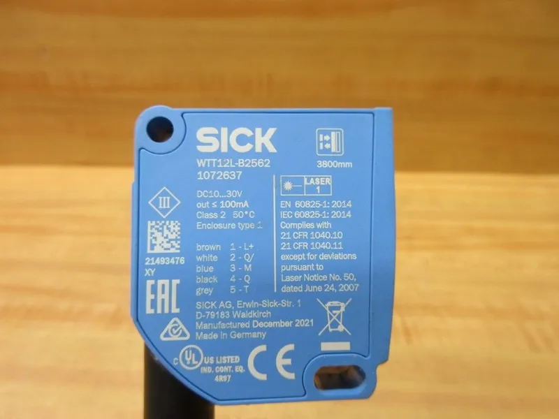 Фотоэлектрический датчик Sick WTT12L-B2562 Photoelectric Sensor 1072637