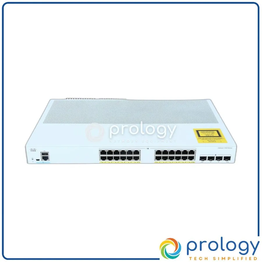 Коммутатор C1000-24P-4G-L Catalyst 1000 24-Port Gigabit PoE+ Switch 4x1G SFP 195