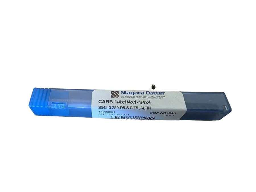 Режущий инструмент Niagara Cutter 62021 3/4" Shank 5-flute Carbide End MIll Micr