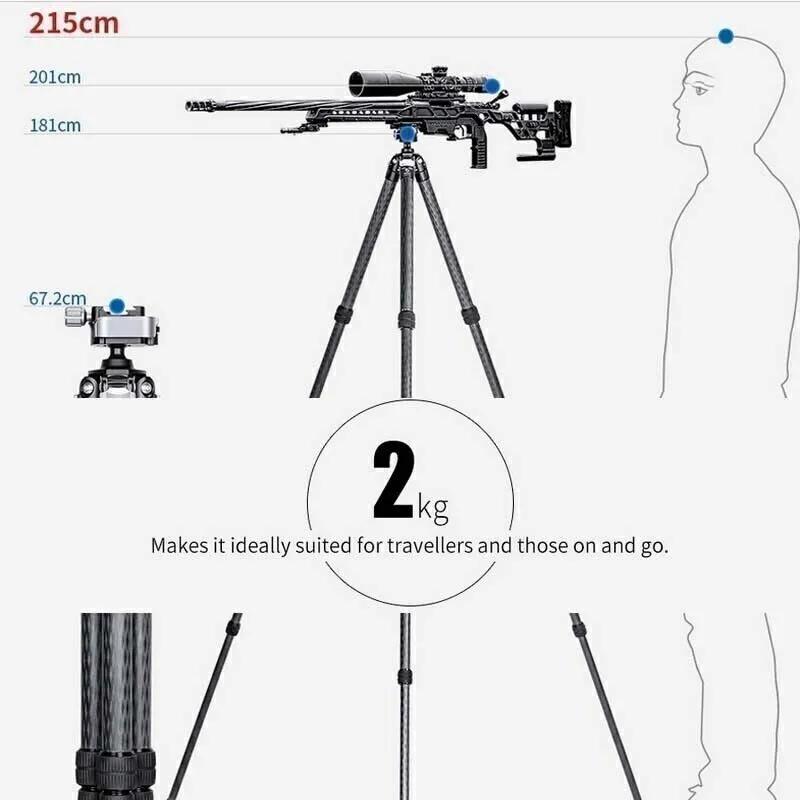 Оборудование видеонаблюдения Leofoto SA-364CL+MA-30L Sport Optic And Rifle Rest  — фото лота 2