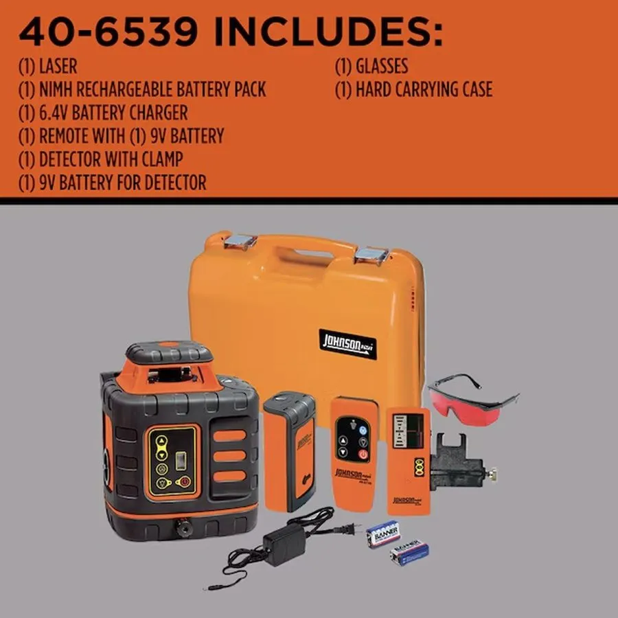 Нивелир Johnson Level 360 Degree Self Leveling Rotary Laser Kit / 40-6539