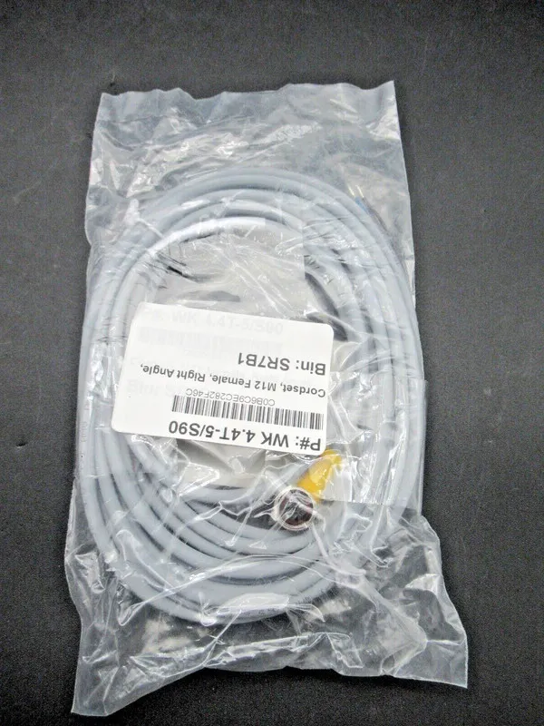 Соединительный кабель TURCK WK 4.4T-5/S90 Single Ended Cordset, Angled M12 Femal