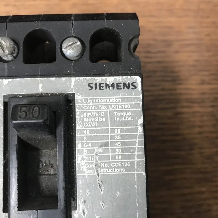 Автоматический выключатель Siemens ED43B050 Sentron Series Circuit Breaker 50A 3 — фото лота 3
