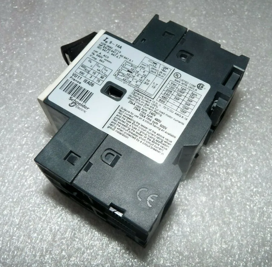 Автоматический выключатель GV2ME16/9-14A Telemecanique motor circuit breaker ( a
