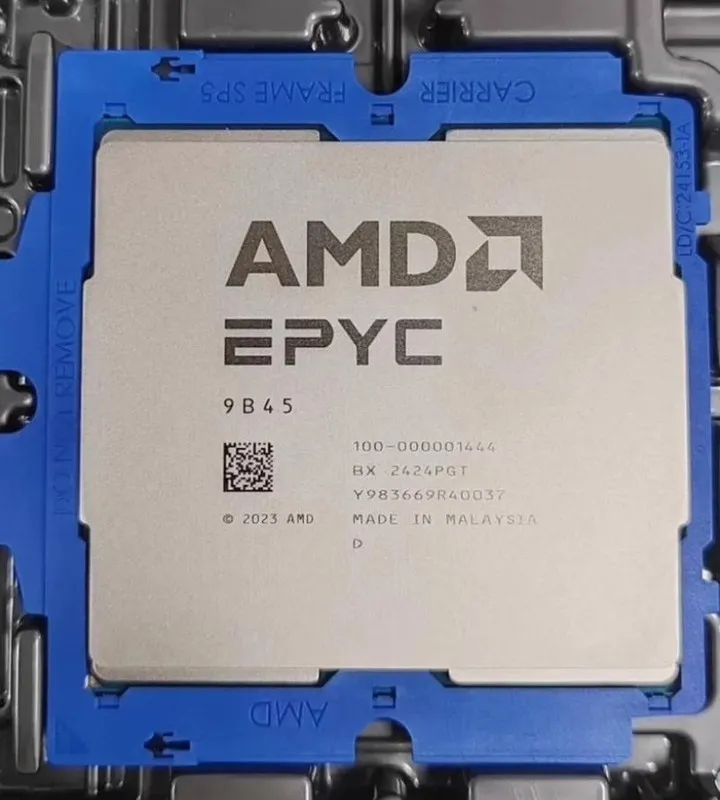 Процессор AMD EPYC 9B45 CPU Processor 2.7GHz 128Cores 256Threads SP5 TDP-500W of
