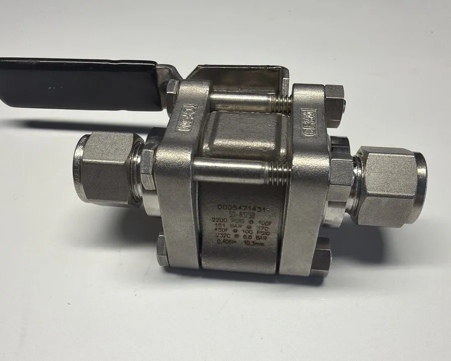 Клапан SWAGELOK SS-63TS8 Stainless Steel 3-Piece 60 Series Ball Valve