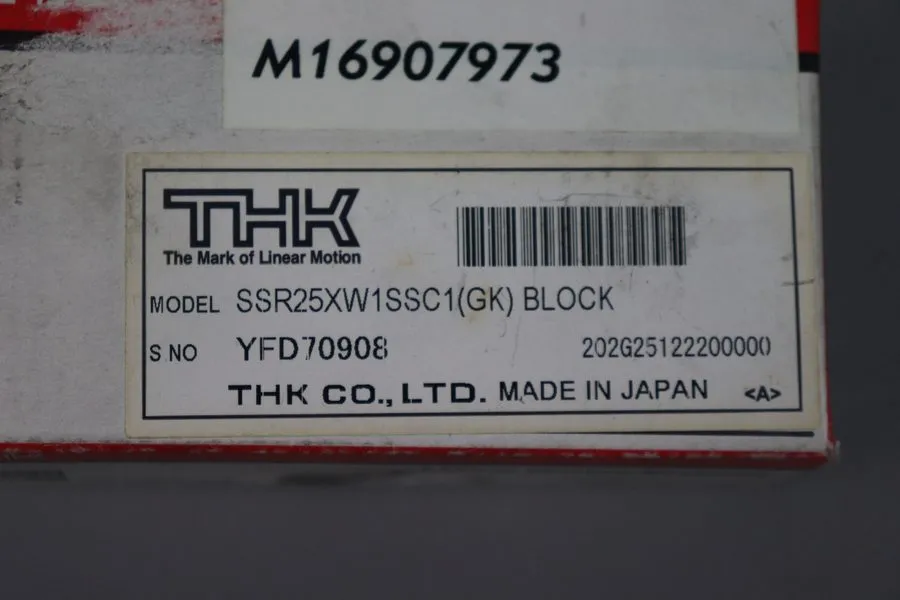 Линейная направляющая THK SSR25XW1SSC1(GK) Linear Guide Carriage YFD70908-GK Unu