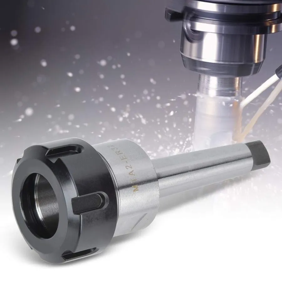 Патрон MTA2ER32 CNC Milling Tool Holder Collet Chuck High Speed Shank Steel Lath — фото лота 2