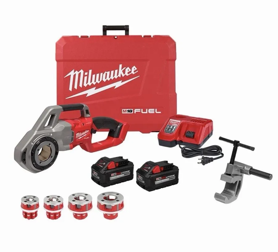 Режущий инструмент Milwaukee 2870-22 Cordless Pipe Threader Kit Red (New, Comple