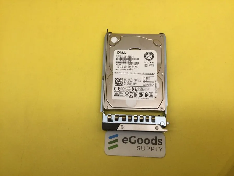 Сервер Dell 0F9NWJ 2.4TB 10K SAS 12G AL15SEB24EQY PowerEdge R640 R740 Server HDD