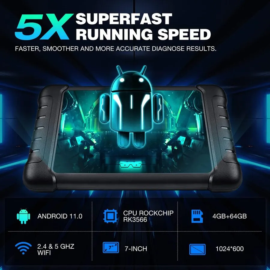 Диагностический сканер 2026 Autel MaxiCOM MK808S PRO MX808S Bidirectional Car Di — фото лота 3
