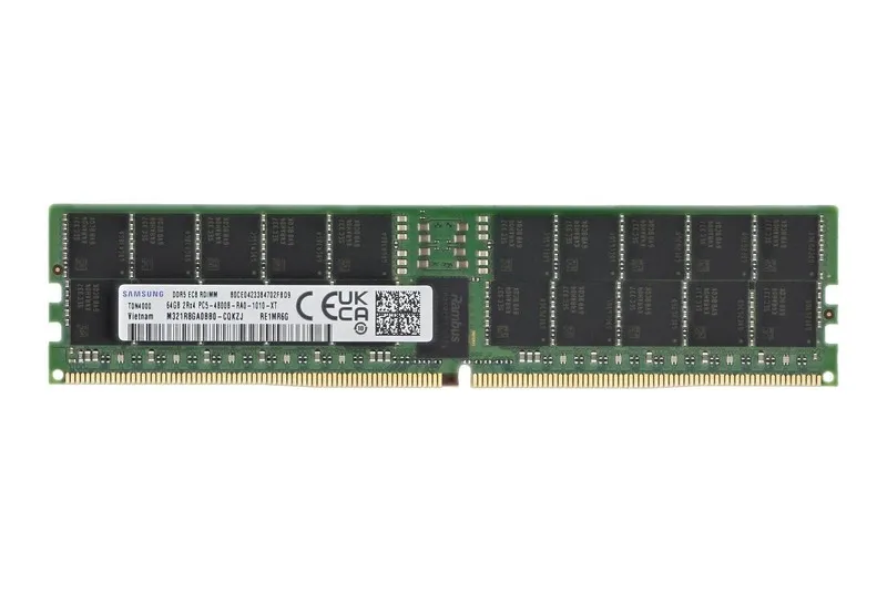 Модуль памяти Samsung 64GB PC5-4800B-R 2Rx4 EC8 M321R8GA0BB0-CQK