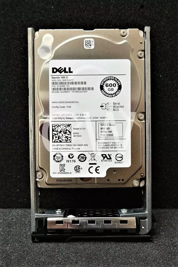 Жёсткий диск Seagate Savvio 10K.5 600GB 2.5" SAS 6Gb/s HDD ST9600205SS PN:9TG066