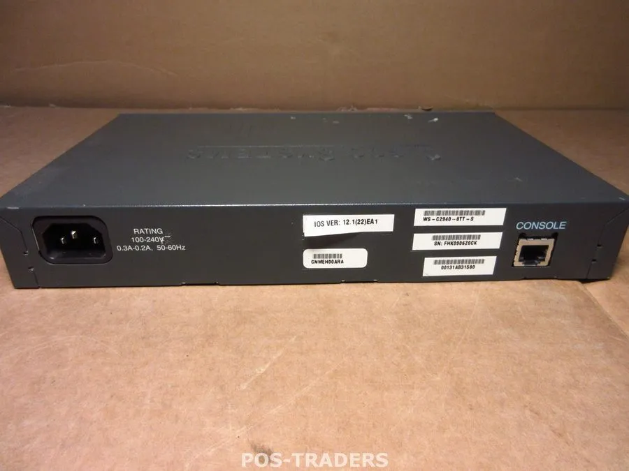Коммутатор Cisco Catalyst WS-C2940-8TT-S Series 8-Port Managed Network Ethernet