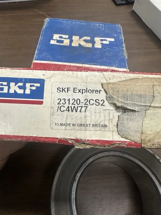 Подшипник SKF Explorer 23120-2CS2/C4W77 Spherical Roller Bearing 100x165x52mm — фото лота 1