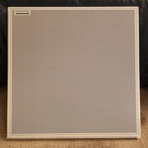 Микрофон Shure MXA910W Microflex Advance White Ceiling Array Microphone Dante Po