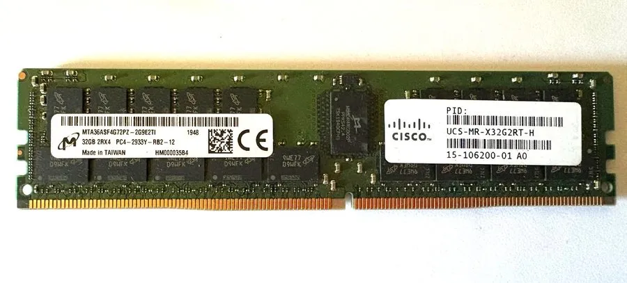 Модуль памяти Cisco UCS-MR-X32G2RT-H 32GB DDR4-2933 ECC RDIMM Server RAM