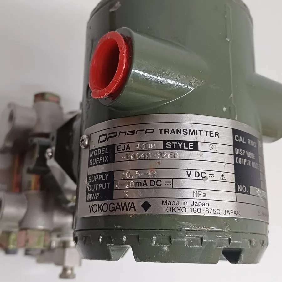 Датчик давления YOKOGAWA EJA430A DP HARP TRANSMITTER -EAS4A-92EA JAPAN