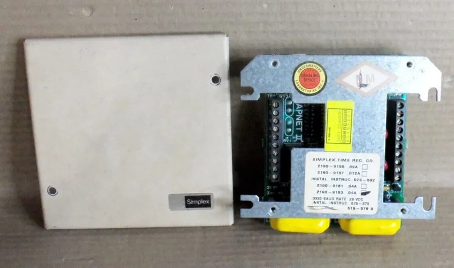 Модуль SIMPLEX 2190-9163 .04A ZONE ADAPTER MODULE FIRE ALARM 28VDC AK