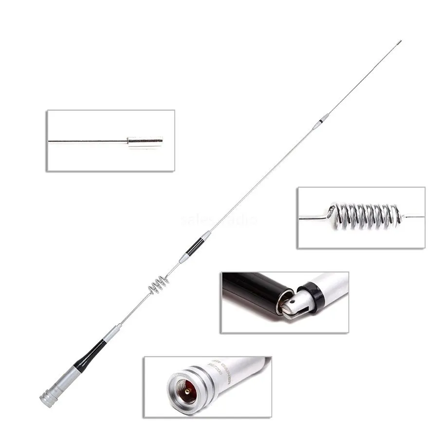 Антенна SG-7200 144/430MHz Dual Band Ham Radio Car Antenna & RB-400 Clip + 5M Ca