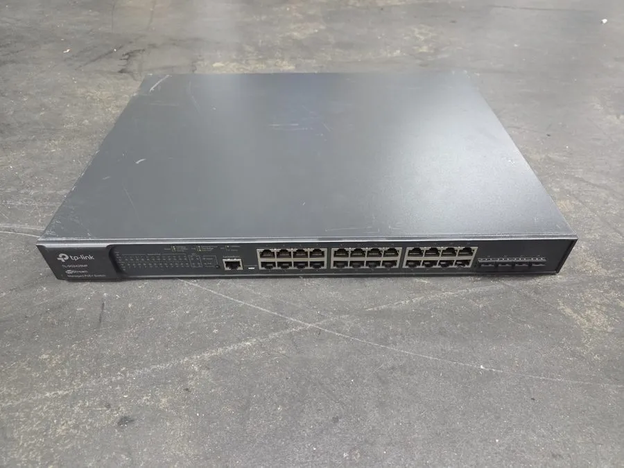 Коммутатор TP-Link TL-SG3428MP Omada JetStream 28-Port Managed Gigabit Switch 24 — фото лота 1