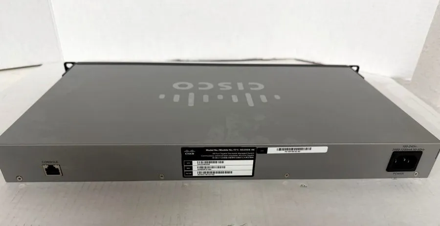 Коммутатор Cisco SG350X-48-K9 48x 10/100/1000 ports 4x 10G Managed Switch — фото лота 1