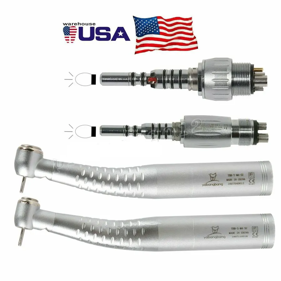 Оптический модуль Dental Fiber Optic LED High speed Handpiece / LED Coupler 4Hol