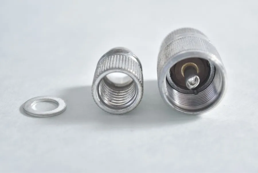 Разъём AMPHENOL CHICAGO USA 83-851 UHF Male Solder Type Connector VINTAGE
