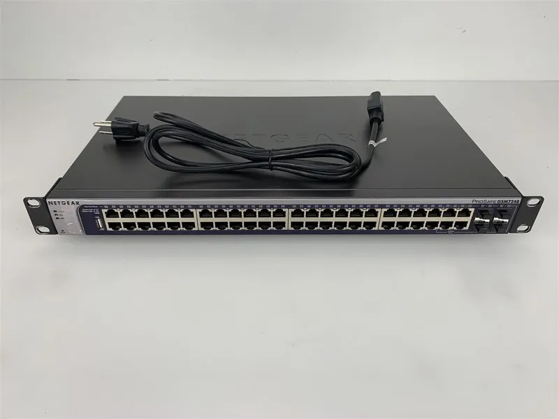 Коммутатор NETGEAR ProSafe GSM7248 48-Port Gigabit Managed Rackmount Switch SFP