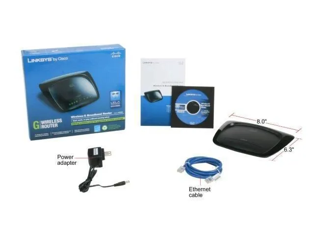 Маршрутизатор Cisco-Linksys WRT54G2 Wireless-G Broadband Wireless Broadband Rout