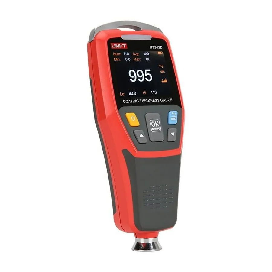 Толщиномер Uni-T UT343D Coating Thickness Gauge 0~1250UM Ferrous/ Non-Ferrous. r