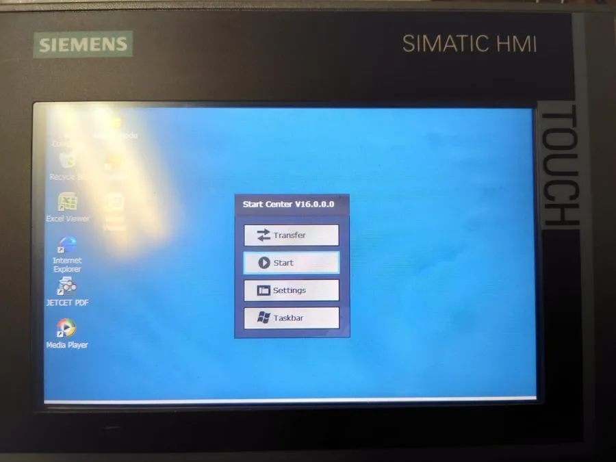 Панель оператора Siemens TP700 Comfort Simatic HMI Panel 6AV2 124-0GC01-0AX0