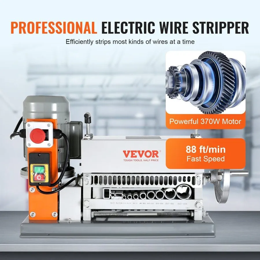 Станок для зачистки проводов Automatic Electric Wire Stripping Machine 0.06-1.42 — фото лота 1