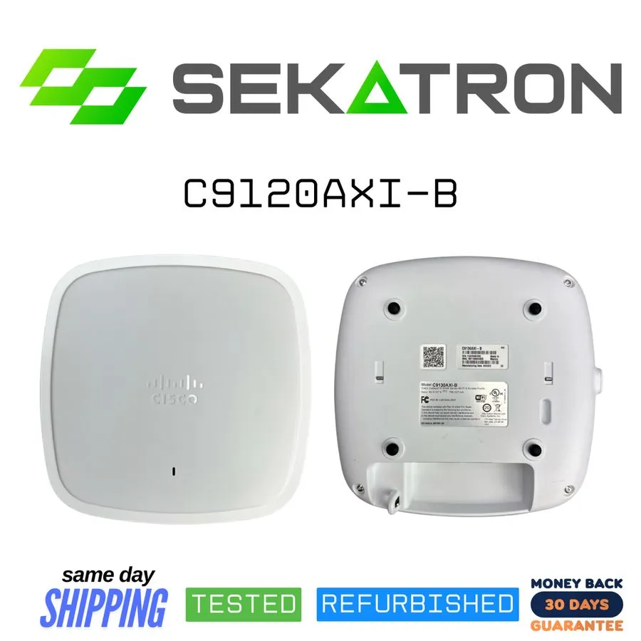 Точка доступа Wi-Fi Cisco C9120AXI-B Catalyst 9120AX Wi-Fi 6 802.11ax Access Poi