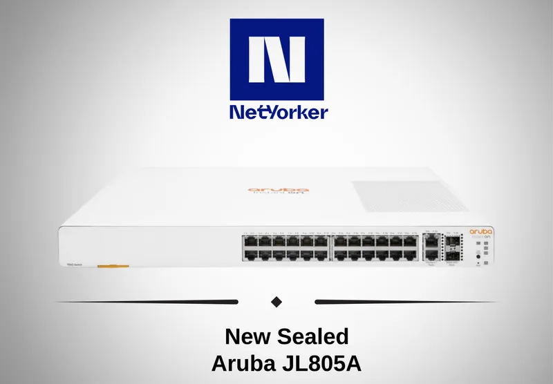 Коммутатор JL805A Aruba Instant On 1960 12-Port 10GbE Switch 4x SFP+ Rackmount