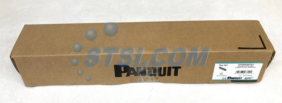 Патч-панель Panduit DP485E88TGY Punchdown Patch Panel Category 5E Flat 48-Port 2