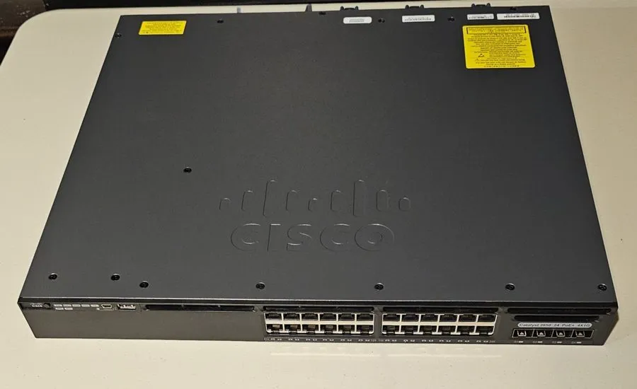 Коммутатор Cisco Catalyst 3650 24 Port PoE 4x1G Switch WS-C3650-24PS